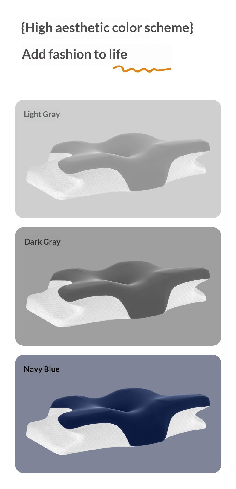 Ergonomic Cervical Pillow